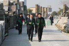 区领导考察团莅临杨艺集团检查指导工作