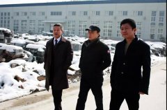 福寿园国际集团组团踏雪来访，浙江杨艺赢盛赞