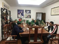 苍南县民政局领导莅临杨艺集团参观指导