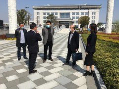 湖州市民政局副局长沈建军来杨艺调研生态葬